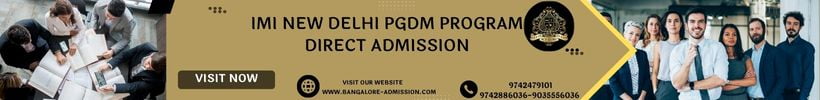 IMI New Delhi PGDM Program Direct Admission
